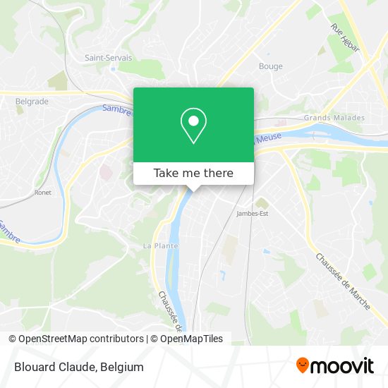 Blouard Claude map