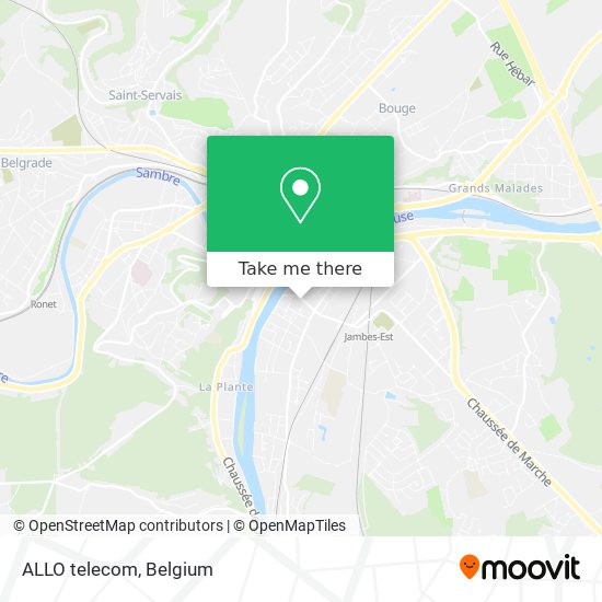 ALLO telecom map