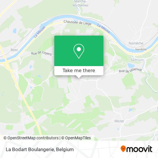La Bodart Boulangerie plan