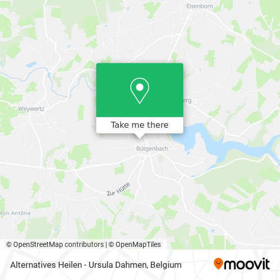Alternatives Heilen - Ursula Dahmen map