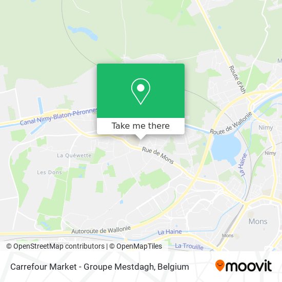 Carrefour Market - Groupe Mestdagh plan
