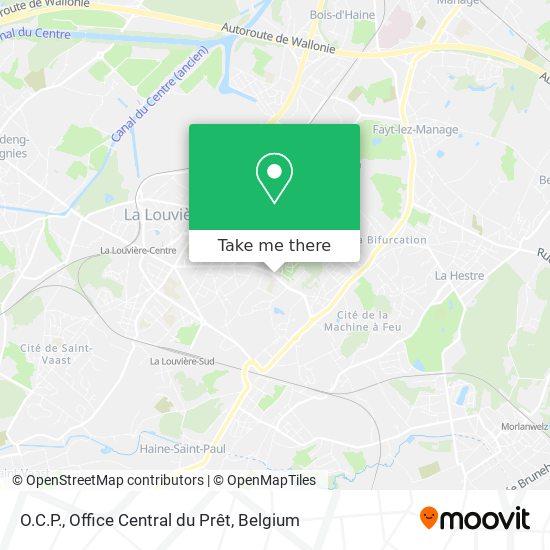 O.C.P., Office Central du Prêt plan