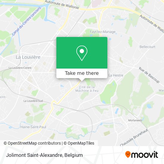 Jolimont Saint-Alexandre map