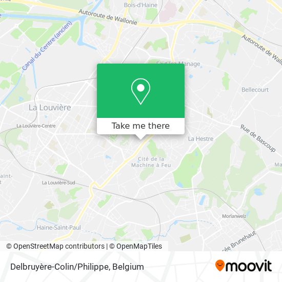 Delbruyère-Colin/Philippe map