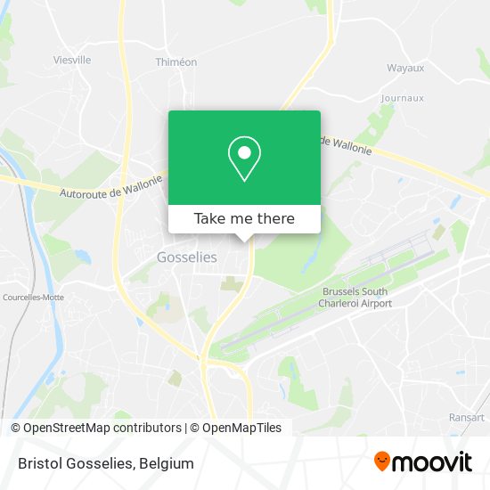 Bristol Gosselies plan