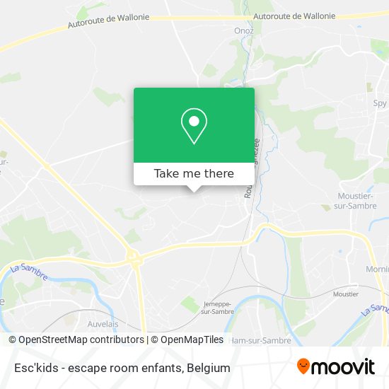 Esc'kids - escape room enfants plan