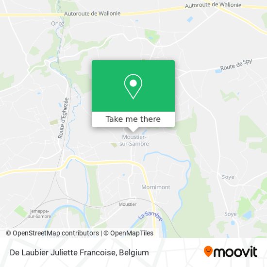 De Laubier Juliette Francoise map