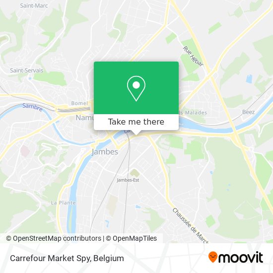 Carrefour Market Spy map