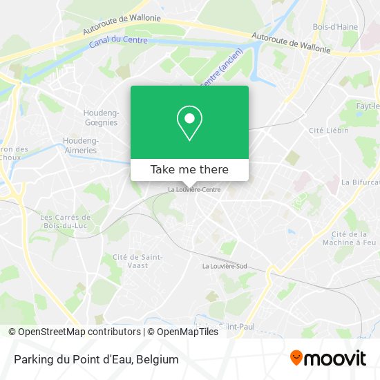 Parking du Point d'Eau map