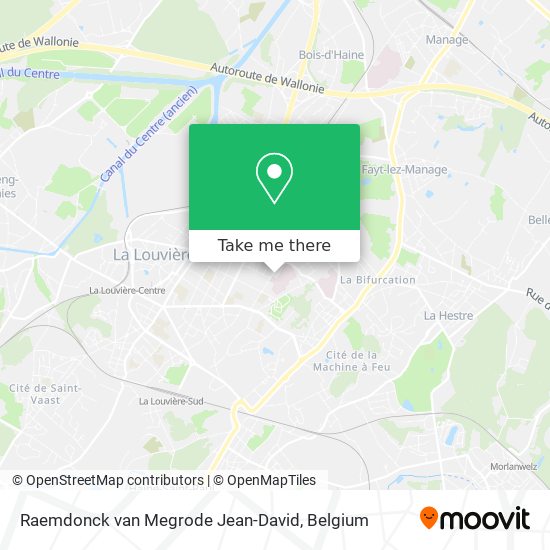 Raemdonck van Megrode Jean-David map