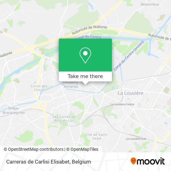 Carreras de Carlisi Elisabet map
