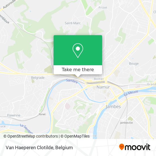 Van Haeperen Clotilde map