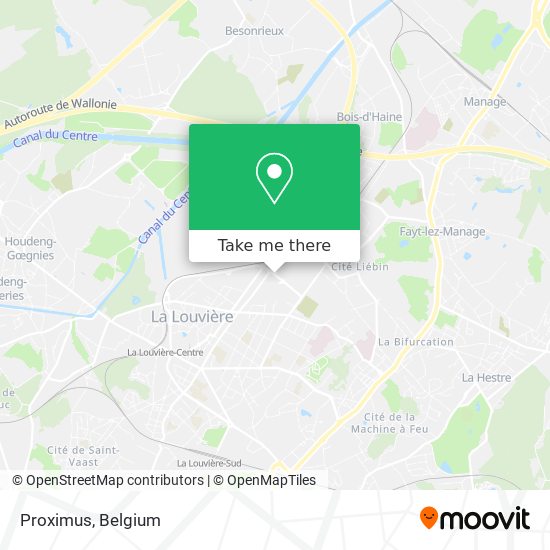 Proximus map