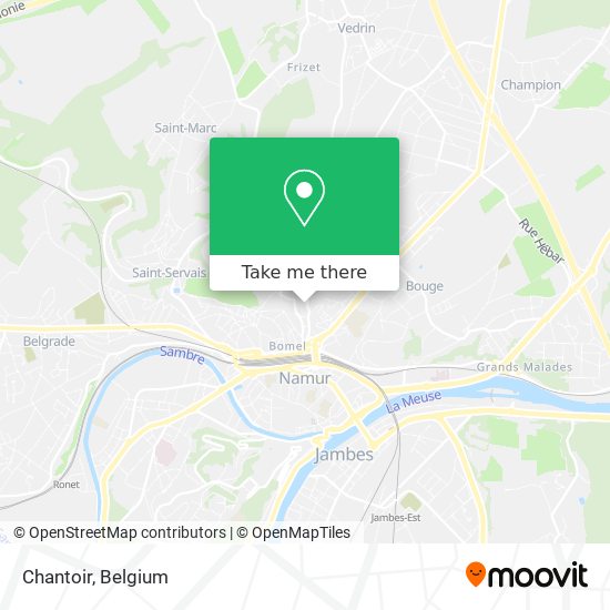 Chantoir map