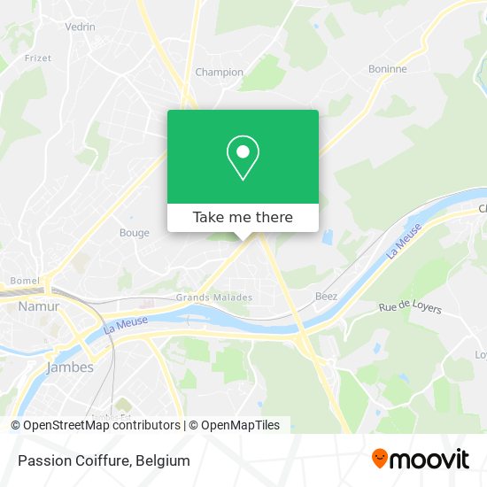 Passion Coiffure map