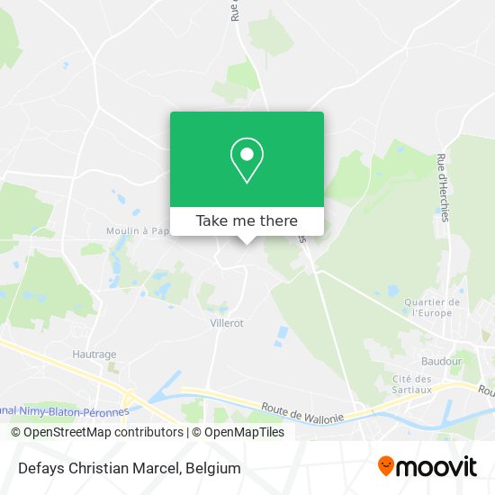 Defays Christian Marcel plan