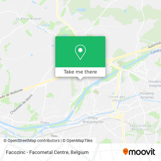Facozinc - Facometal Centre plan