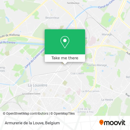 Armurerie de la Louve plan