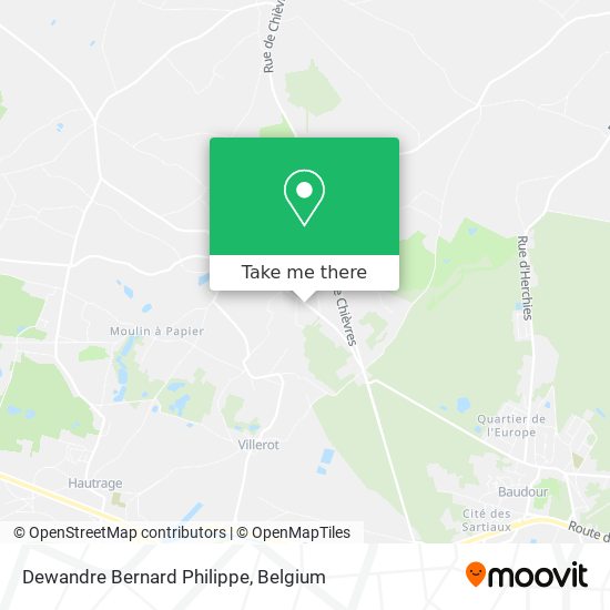 Dewandre Bernard Philippe map