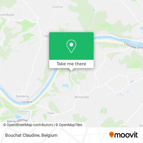 Bouchat Claudine map