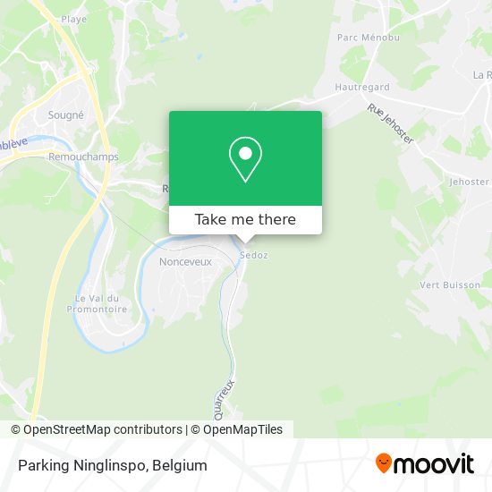 Parking Ninglinspo map