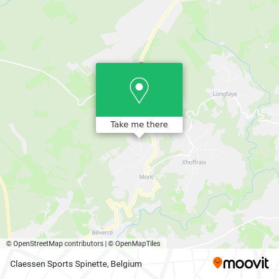 Claessen Sports Spinette plan