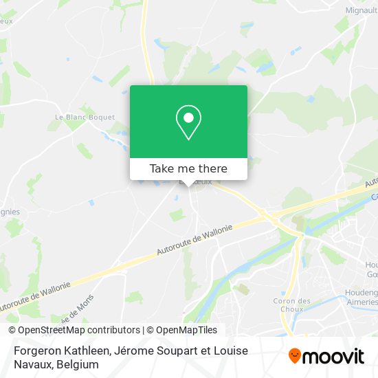 Forgeron Kathleen, Jérome Soupart et Louise Navaux map
