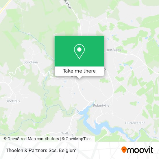 Thoelen & Partners Scs map