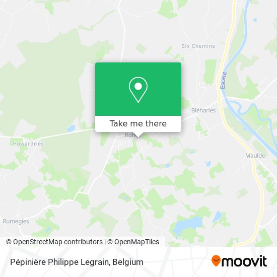 Pépinière Philippe Legrain map