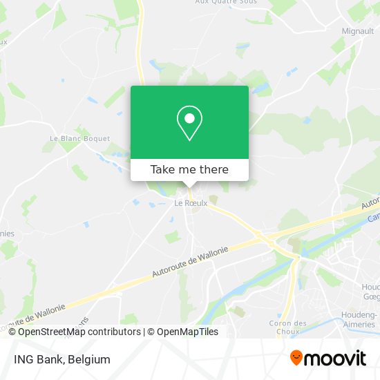 ING Bank map