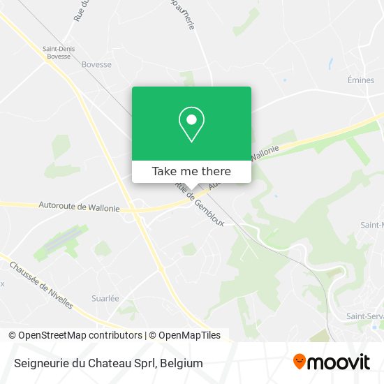 Seigneurie du Chateau Sprl plan
