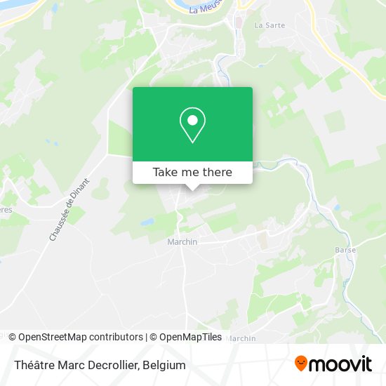 Théâtre Marc Decrollier plan