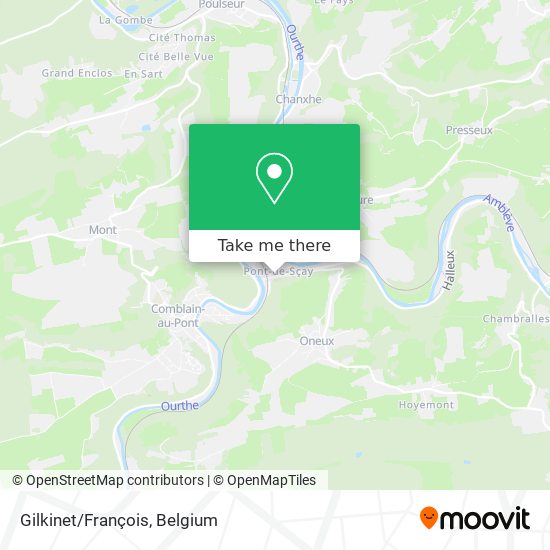 Gilkinet/François map