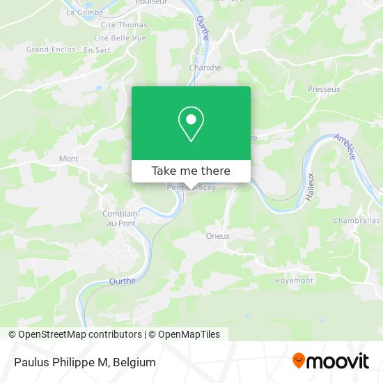 Paulus Philippe M map