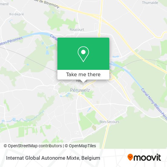 Internat Global Autonome Mixte map