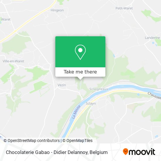 Chocolaterie Gabao - Didier Delannoy map