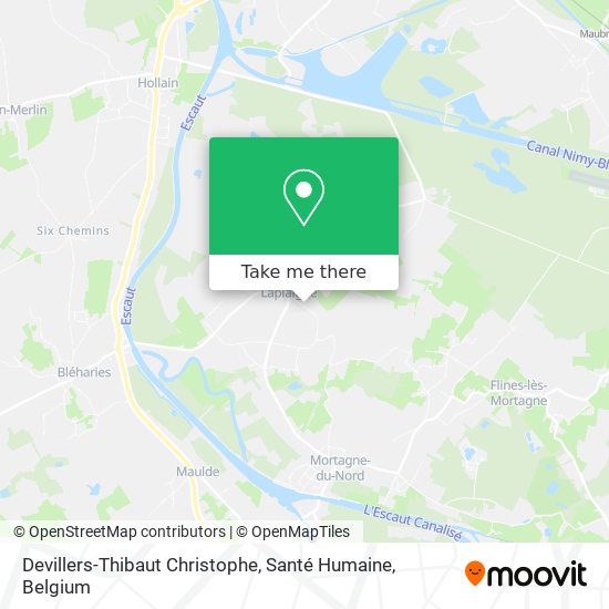 Devillers-Thibaut Christophe, Santé Humaine map