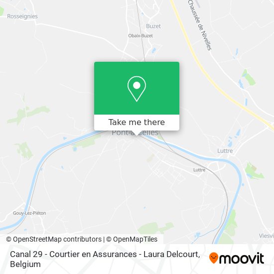 Canal 29 - Courtier en Assurances - Laura Delcourt map