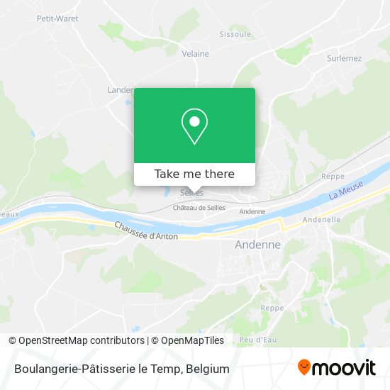 Boulangerie-Pâtisserie le Temp map