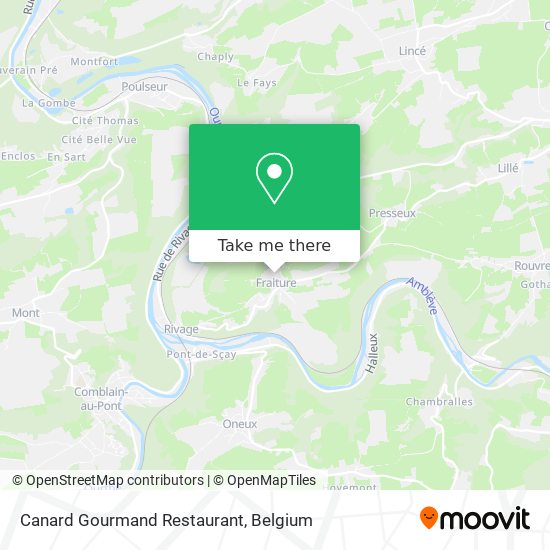 Canard Gourmand Restaurant map