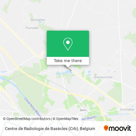 Centre de Radiologie de Basècles (Crb) map