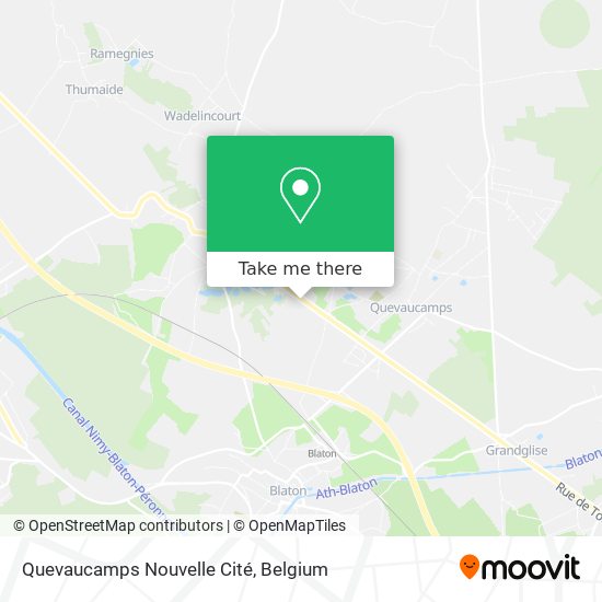 Quevaucamps Nouvelle Cité plan