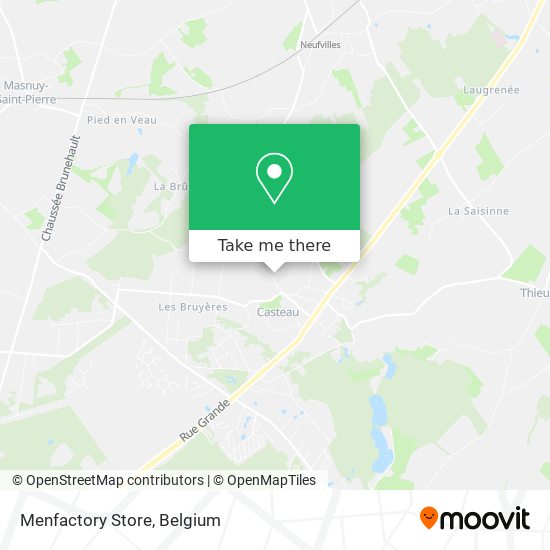 Menfactory Store map