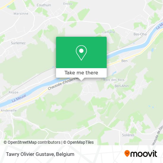 Tawry Olivier Gustave map