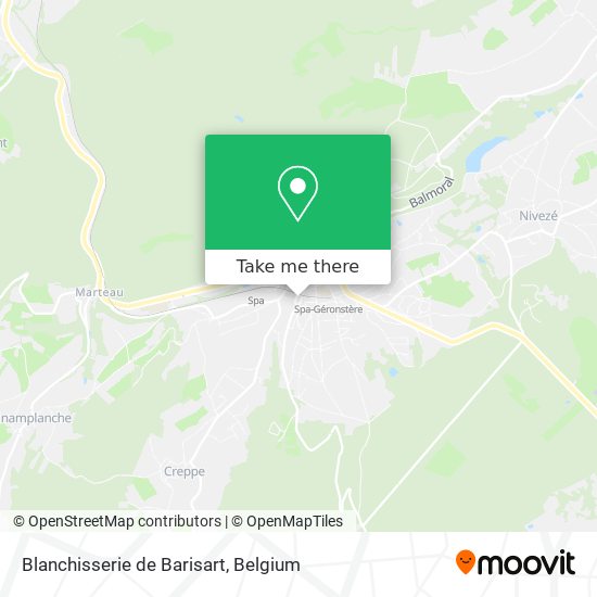 Blanchisserie de Barisart map