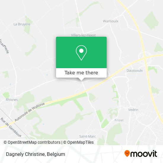 Dagnely Christine map