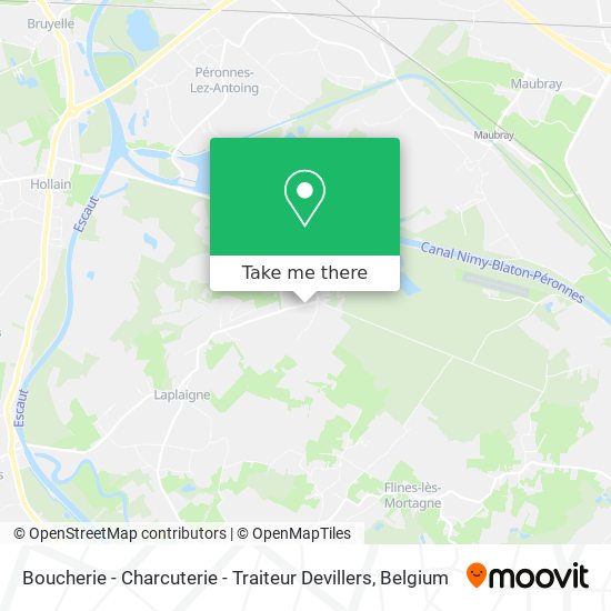 Boucherie - Charcuterie - Traiteur Devillers plan