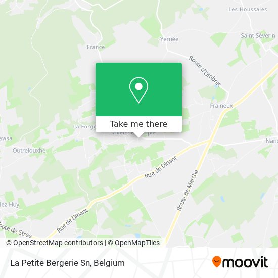 La Petite Bergerie Sn map