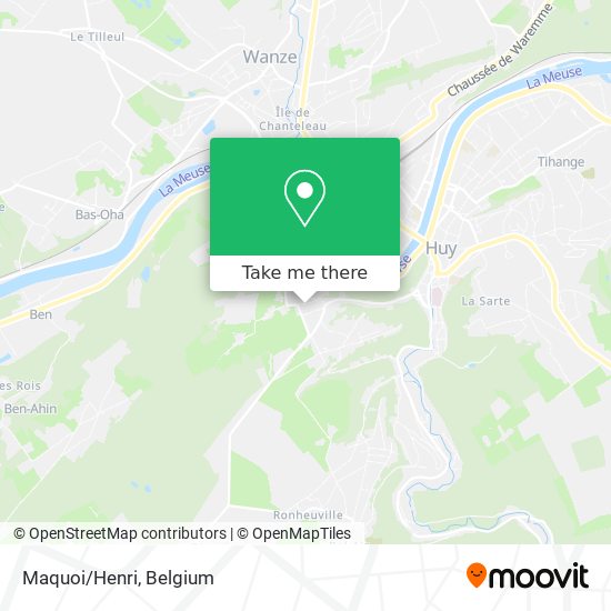 Maquoi/Henri map