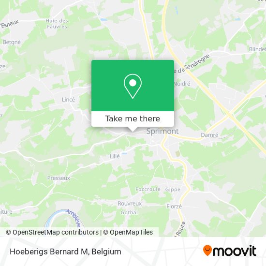 Hoeberigs Bernard M map